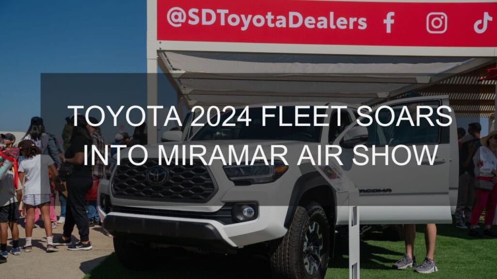 Toyota at Air Show